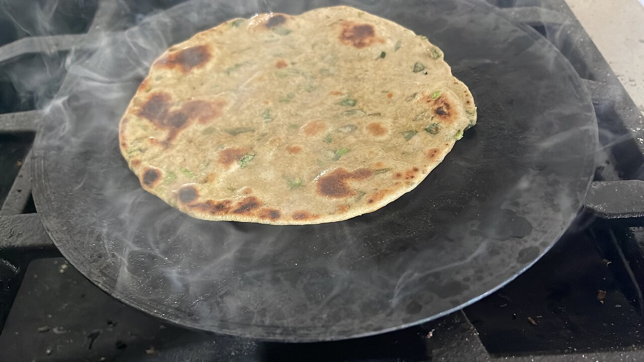 Methi paratha recipe# fenugreek leaves dough#homemade cooking