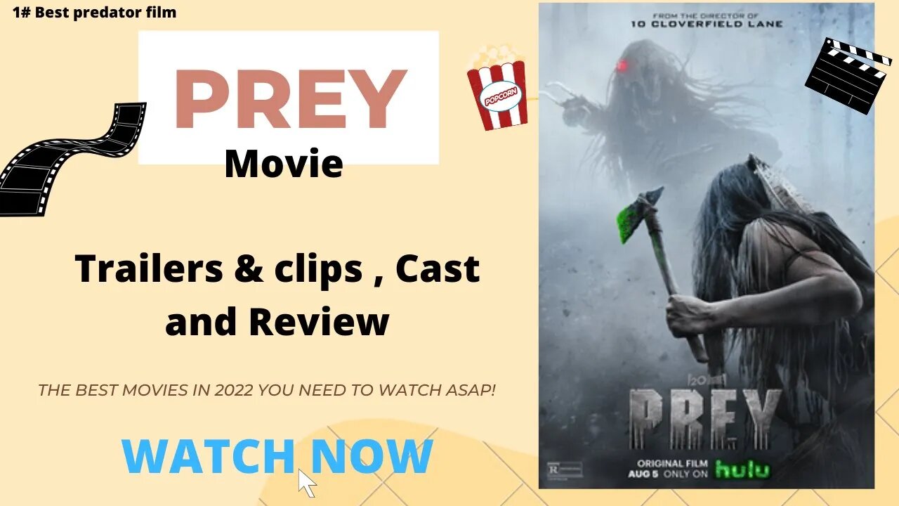 Prey | Overview ,Cast ,Trailer's & Clips , Reviews , New Predator movie , Watch now (2022)