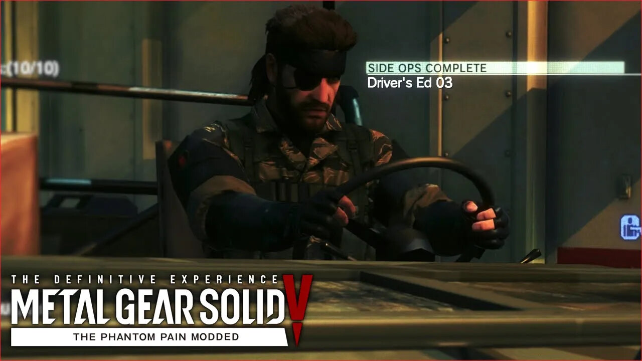 Driver's Ed Side OP 3 (Cut Content Restored Mod) MGS 5 Modded