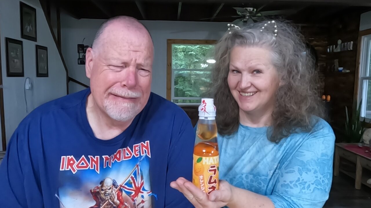 We Review Hata Ramune Orange Flavor We Think!!!!