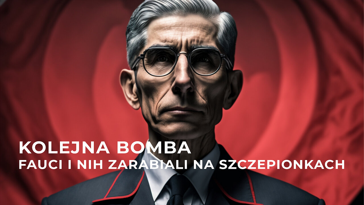 KOLEJNA BOMBA | FAUCI I NIH ZARABIALI NA SZCZEPIONKACH