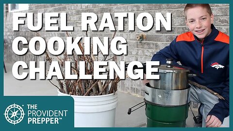 Survival Fuel Ration Cooking Challenge