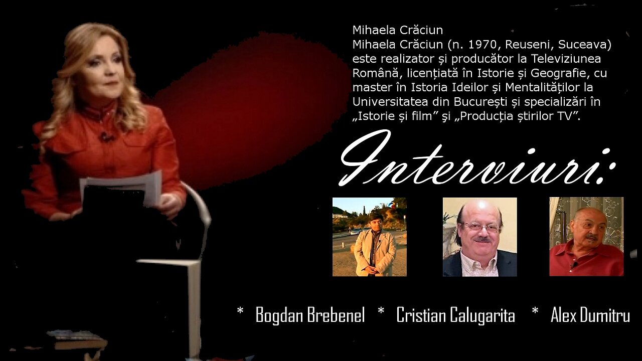 Mihaela Craciun, TVRI: Interviu cu Bogdan Brebenel, Cristian Calugarita si Alex Dumitru [2010]