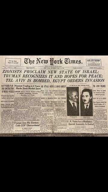 TRUMAN TALKING ABOUT ZIONIST