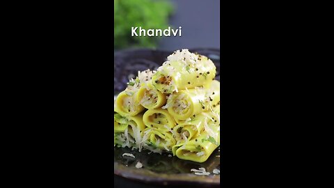 recipe of famous Rajasathani dessert khandvi