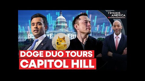 Elon Musk and Vivek Ramaswamy Take DOGE to Capitol Hill | Firstpost America