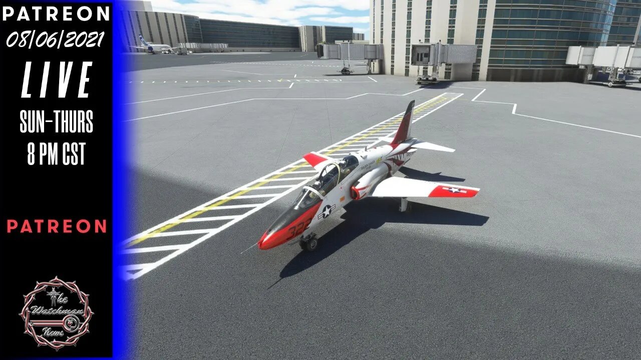 08/06/2021 The Watchman News - Just Flying Around In NYC T45C Goshawk MSFS2020