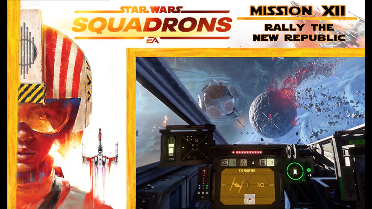 Star Wars Squadrons: Mission 12 [Republic] - Rally the New Republic (with commentary) PS4