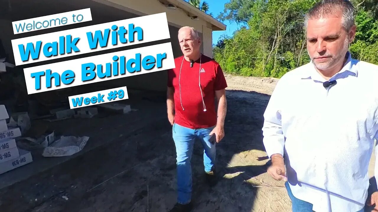 New Construction Homes In Orange City, FL | Walk with the Builder Week 9