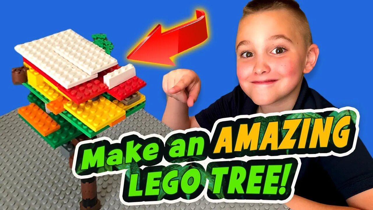 EASY LEGO BUILD for Beginners! | Troy's Lego Tree