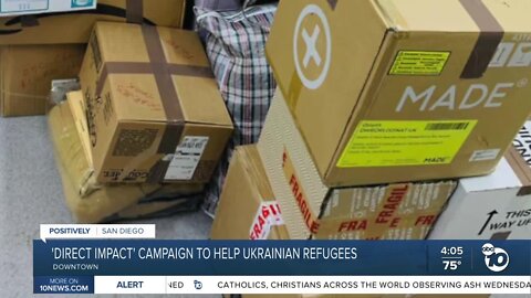 SD woman starts 'direct impact' campaign to help Ukrainian refugees