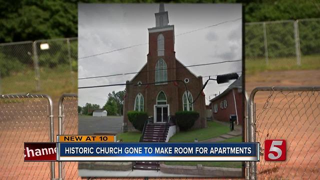 Historic Church Demolished To Make Way For Student Housing