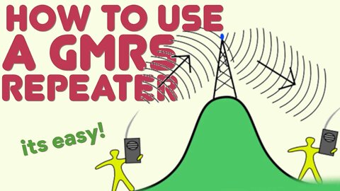 How To Use A GMRS Repeater - How To Find A Repeater, AND GMRS Repeater Rules AND Etiquette