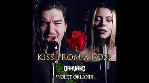 KISS FROM A ROSE- SEAL METAL COVER WITH VIOLET ORLANDI