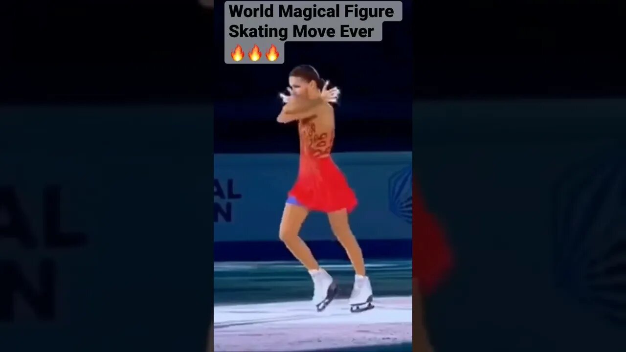 World Magical Figure Skating Move Ever 🔥🔥🔥#shorts