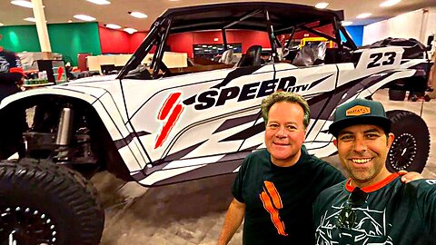 SPEED CARS ARE IN!! VIP tour with Robby Gordon