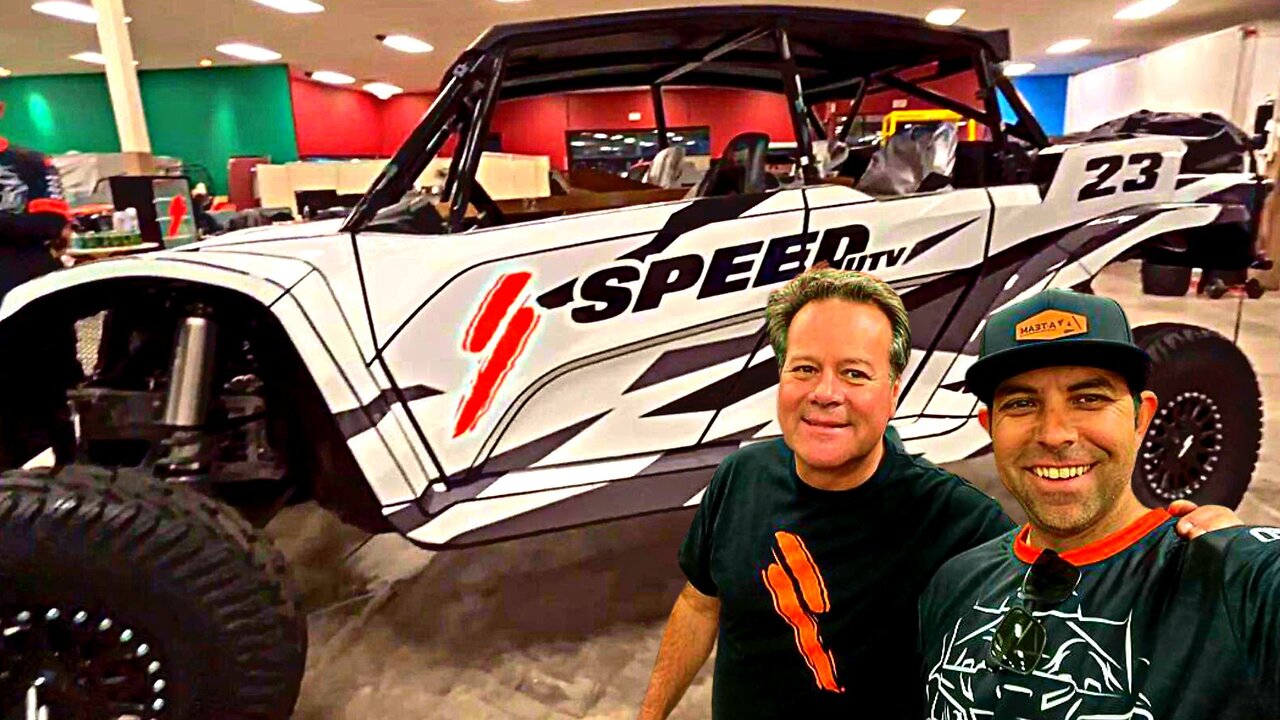 SPEED CARS ARE IN!! VIP tour with Robby Gordon