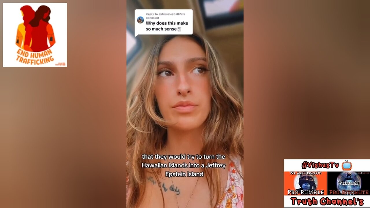 They Trying To Make Hawaii Like Jeffrey Epstein Island... #VishusTv 📺