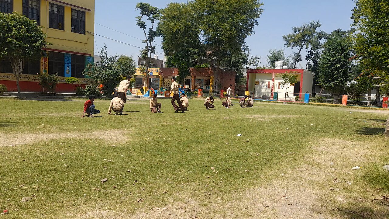 kho kho game at school tym practice