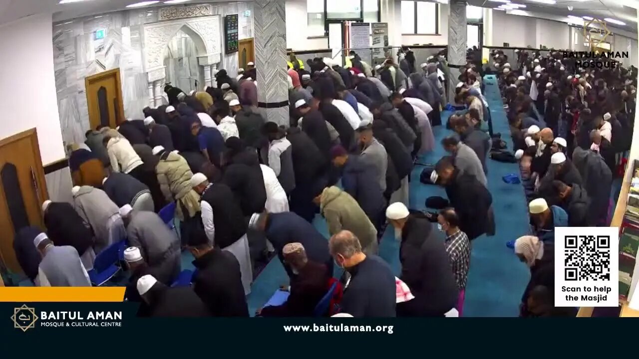 Live Jummah Khutbah - Baitul Aman Mosque