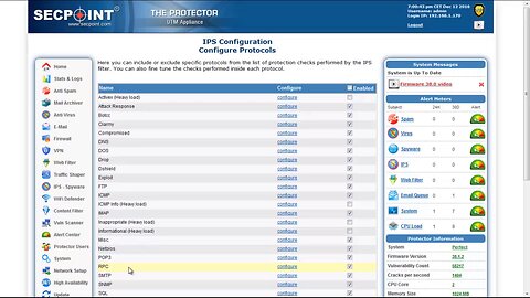 SecPoint Protector 64 Bit UTM FIrewall Advanced Content Filter 64 bit