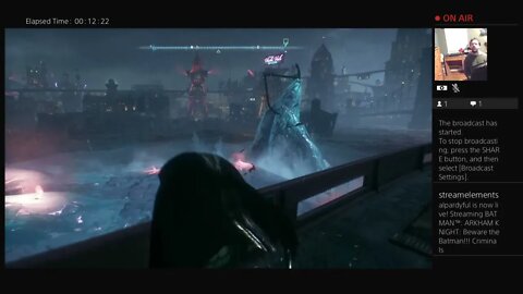 I am vengance! I am the night! I am batman! Arkham knight!