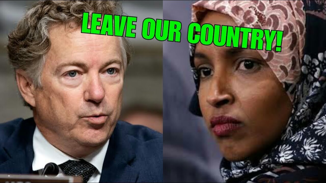 "YOU TERRORlST!" Rand Paul HUMILIATES Ilhan Omar To SHREDS. Other Congressmen Support