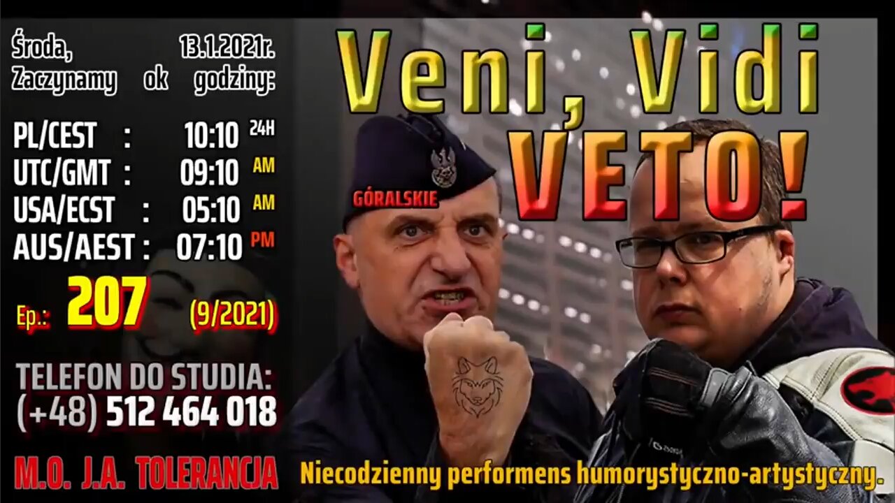 VENI, VIDI, VETO! GÓRALSKIE - Olszański, Osadowski NPTV (13.01.2021)