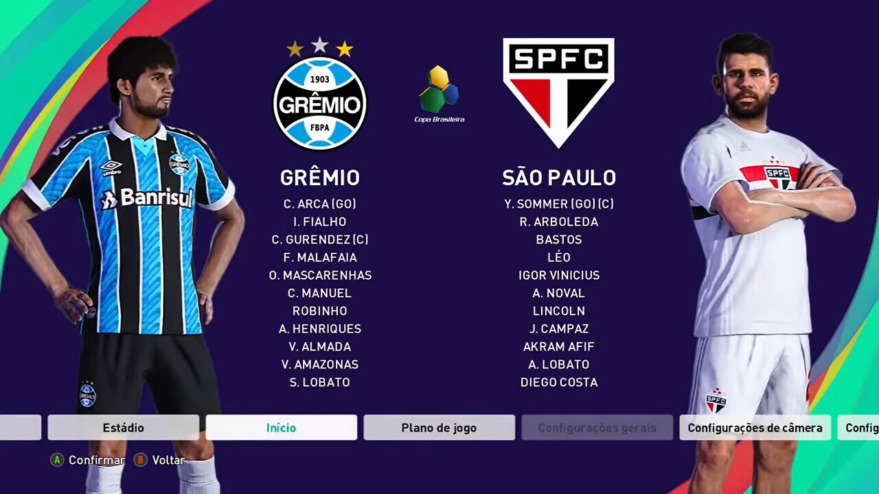 GRÊMIO x SÃO PAULO | COPA DO BRASIL 2020 - FINAL | MASTER LEAGUE