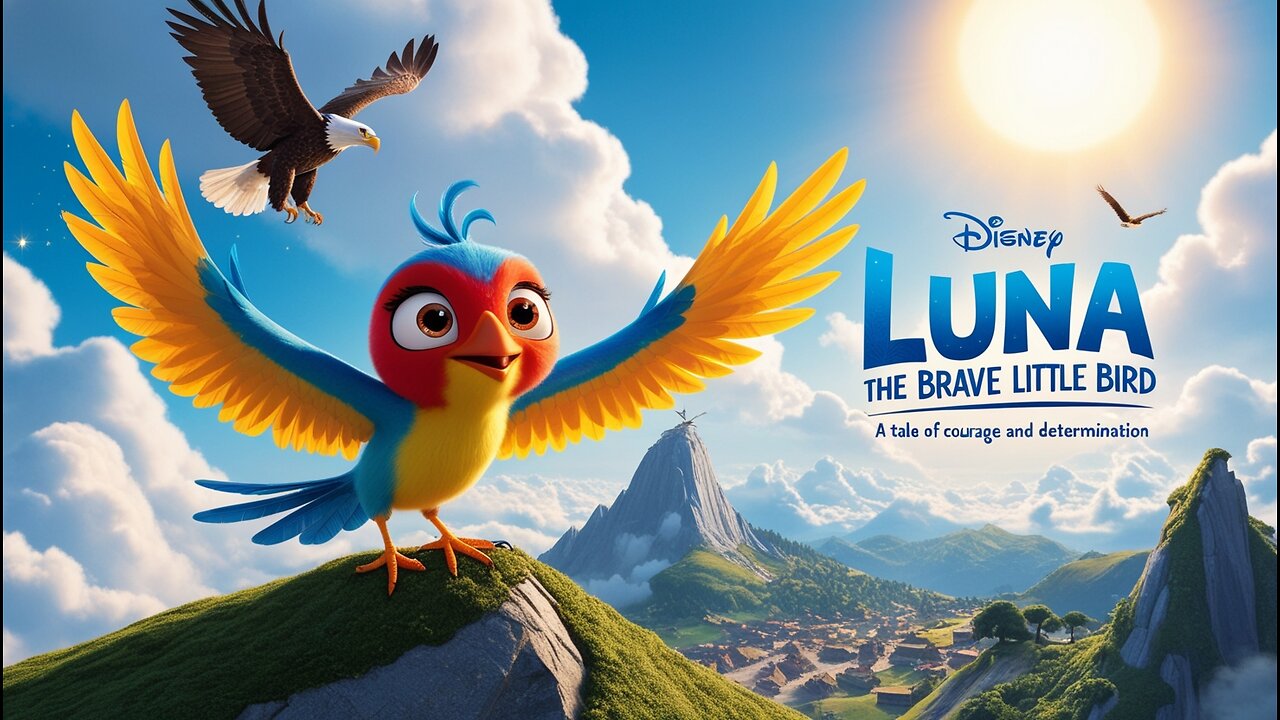 "Luna the Brave Little Bird: A Tale of Courage and Determination"