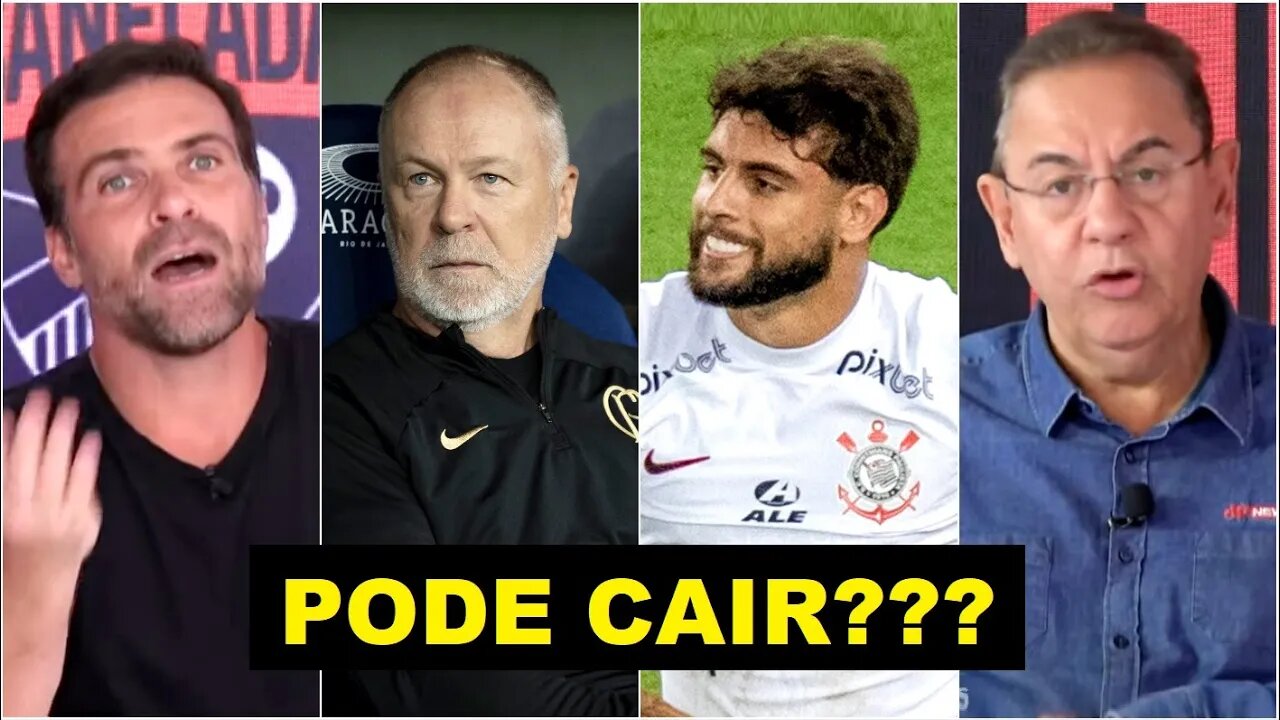 "Cara, o Corinthians tá SÓ A 2 PONTOS do REBAIXAMENTO! NÃO PODIA ter CEDIDO esse 3x3 ao Fluminense!"