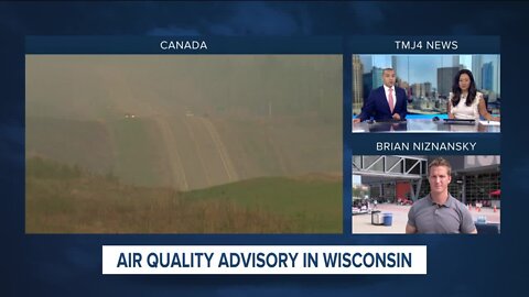 Air Quality Advisory in Wisconsin