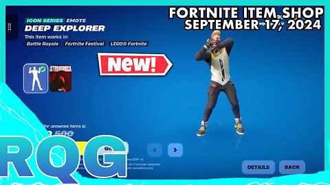 “NEW ASTRONAUT IN THE OCEAN BUNDLE IS HERE! FORTNITE ITEM SHOP (September 17, 2024)