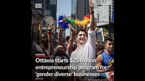 Justin Trudeau FIRST OPENLY GAY PM Of CANADA! 8-8-23 mistersunshinebaby