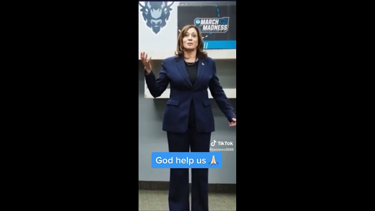 Listen to Kamala Harris speak in rhyme if you’d like to pop an Aneurism.