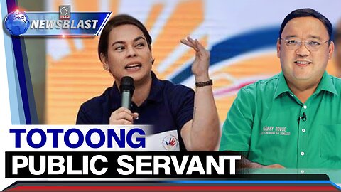 VP Sara Duterte, patunay ng isang totoong public servant —Atty. Roque