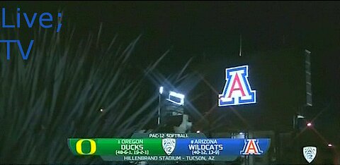 2014 Softball - OR @ AZ - Game 2 (Live; TV)