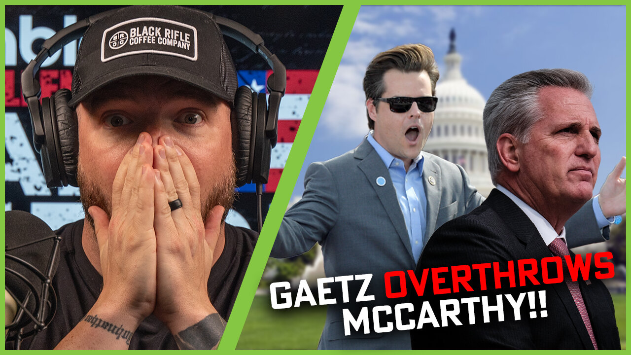 Gaetz Dethrones McCarthy!!! But The BATTLE Has Just Begun...