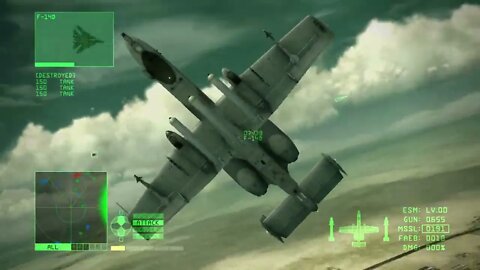 ACE COMBAT 6, First Time Playthrough, Mission 5, Hard, S-Rank