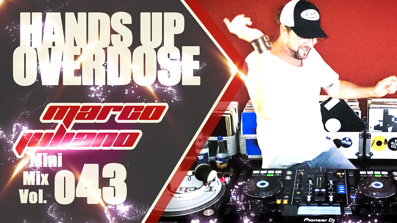 043 | HANDS UP OVERDOSE | Marco Juliano Mini Mix Series | Vinyl & Digital