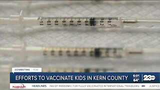 Push to get kids vaccinated as cases increase among children