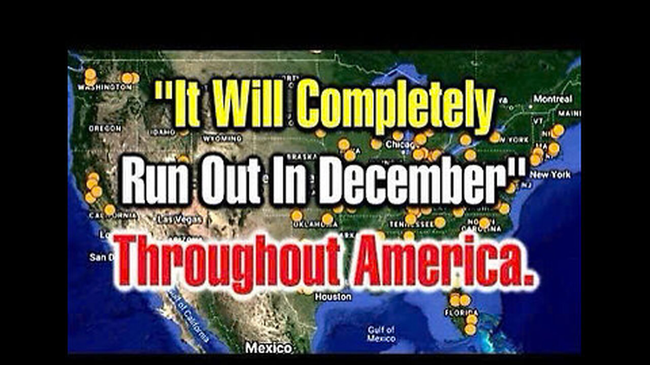 You Won't Believe The Insanity Coming Our Way Mid-December.. Throughout America