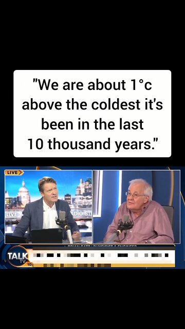 "We Are About 1°C Above The Coldest It's Been In The Last 10 Thousand Years"
