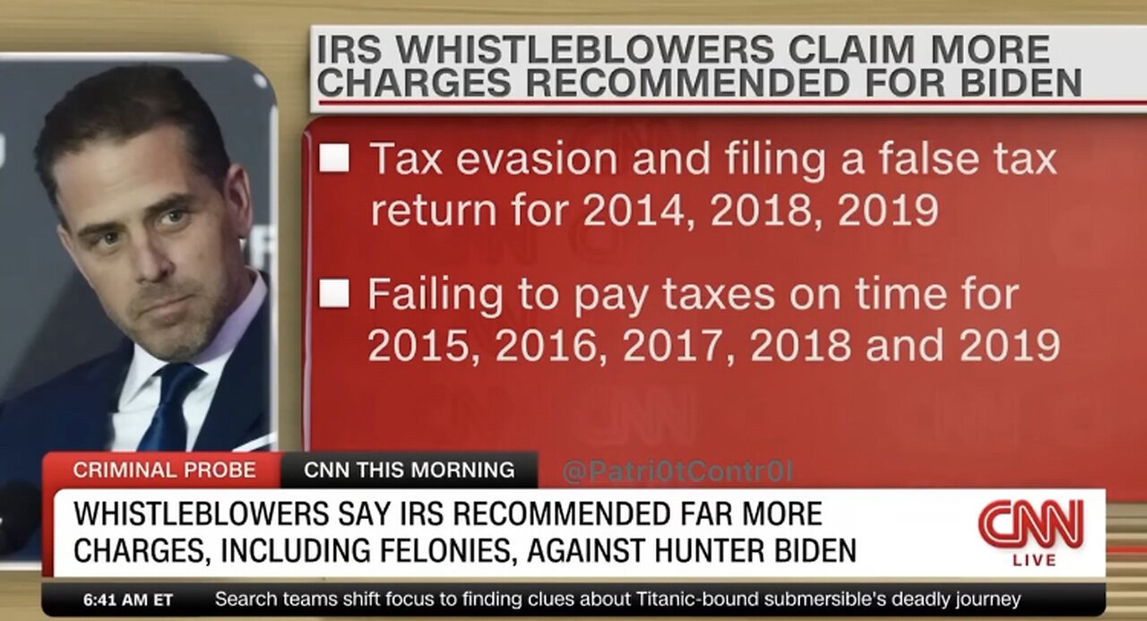 CNN Actually Reporting Facts About Hunter Biden’s Criminal Case