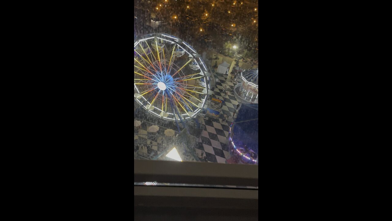 My Twins And I On The Kemah Boardwalk - Tower Ride