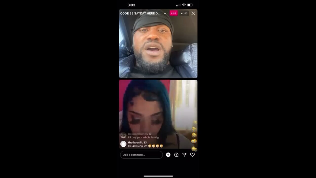 SAYDAT BILLY EXPOSES CODE33 FA CHEATING ON HIS GIRL. HE GOES IN ON FREEBANDS PHILLYCHEEZSTEAK!!