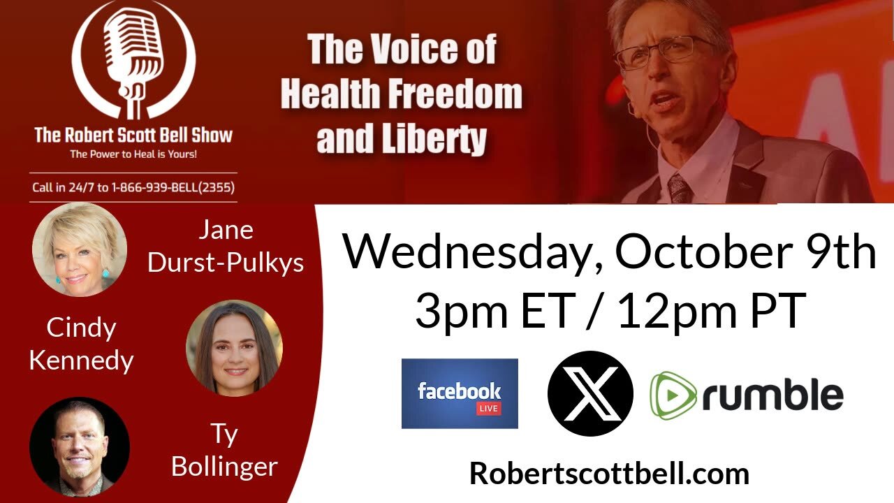 Heavy Metal School Lunches, Jane Durst-Pulkys & Cindy Kennedy, Metabolic Balance, Ty Bollinger, Hurricane Milton, Pink-washing - The RSB Show 10-9-24