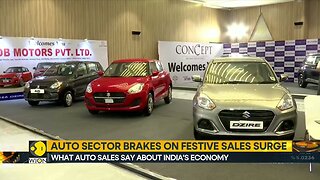 India's Auto Sales Hit A Speed Bump In October | World Business Watch