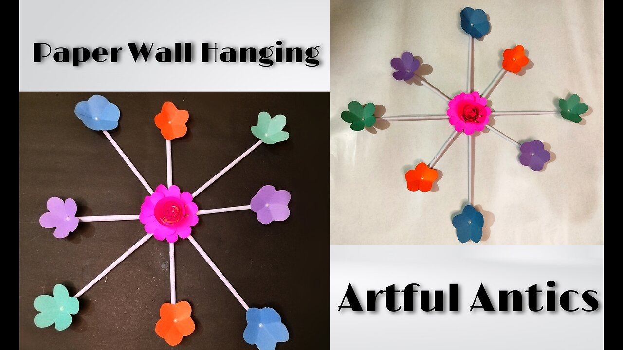 How to make wall hanging || Home decoration ideas