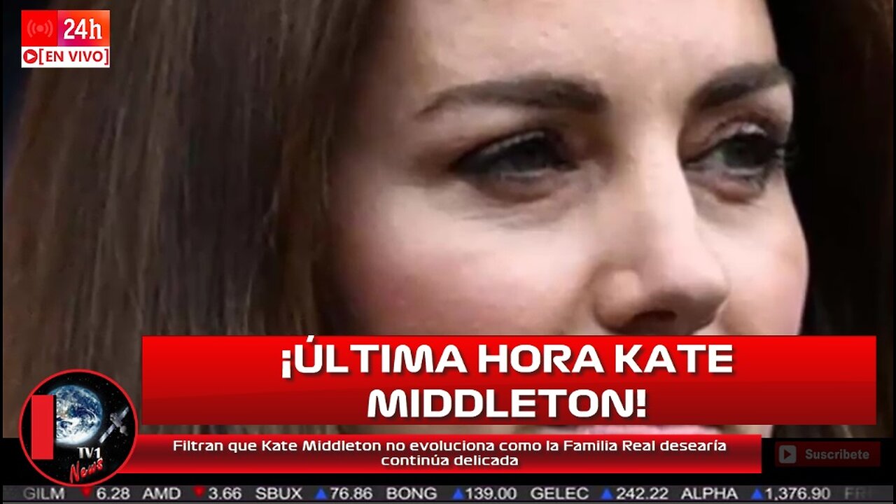 Filtran que Kate Middleton no evoluciona como la Familia Real desearía continúa delicada